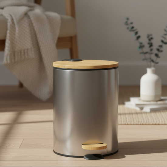 Metal Trash Can 3 Liter