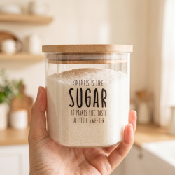 Glass Spice Jar Set - 3 Pcs	