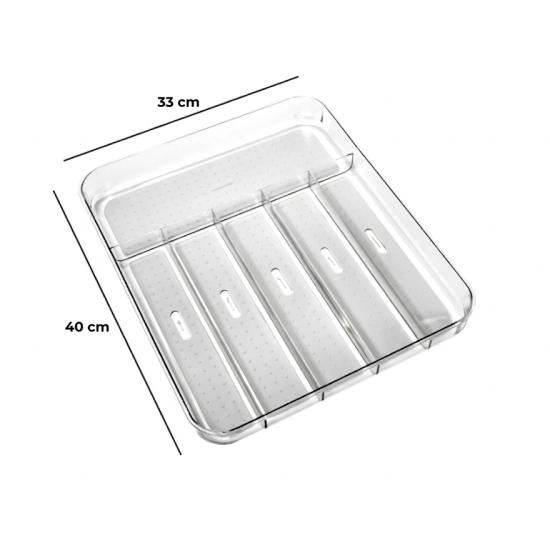 Plastic Expandable Drawer Organizer
