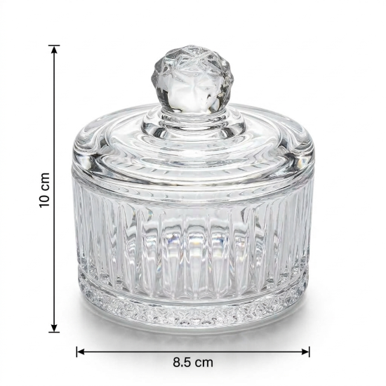 Glass Sugar Bowl