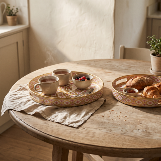 Tray Set 2 Pcs