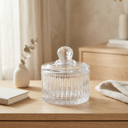 Glass Sugar Bowl