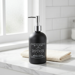 Glass Soap Dispenser