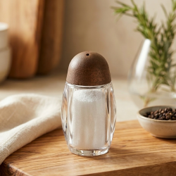 Wooden Top Salt Shaker