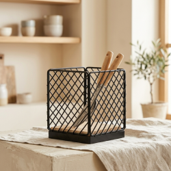 Metal Utensil Holder