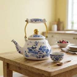 Flowers Pattern Tea Pot 2 Liter