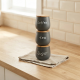 Porcelain Spice Jar Set - 3 Pcs