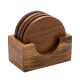 Wooden Coaster Set 4 Pieces 