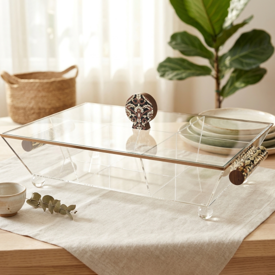 Six-Section Serving Platter