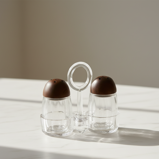 Plastic Salt Shaker 2pc