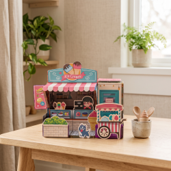 Magnetic Ice Cream Set 82 Pieces