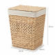 Straw Laundry Basket Small