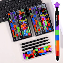 Black Gel Pens Set 3 Pieces