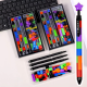 Black Gel Pens Set 3 Pieces