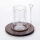 Glass Cups And Saucer Set 6 Pcs