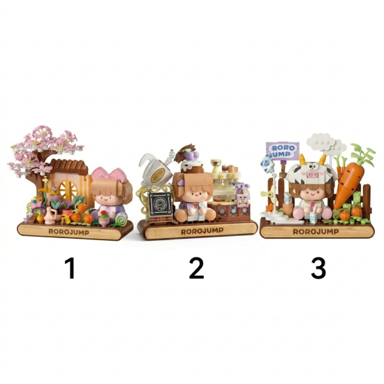Dollhouse Set 423 Pieces
