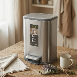 Square Trash Step Bin 10 liter
