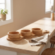 Wooden Three-Piece Serving Set
