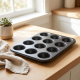 Aluminum cupcake pan 26* 35 cm