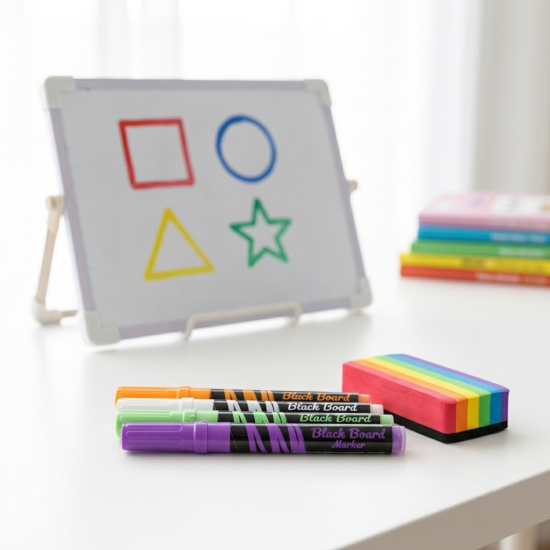 Whiteboard Marker Set 4 Pieces