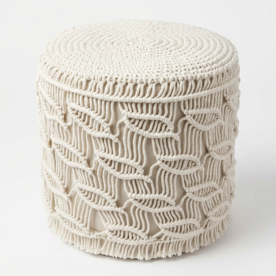 Cotton Pouf