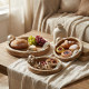 Wooden Tray Set 3 Pcs