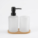 Glass Bathroom Set 3 Pcs
