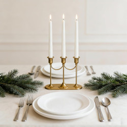 Stick Candles 25 cm 4 Pcs