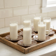 Glass Cups And Saucer Set 6 Pcs
