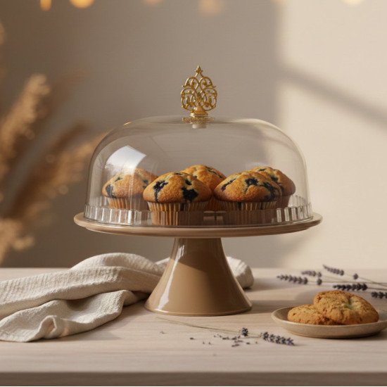 Serving Platter with Acrylic Lid