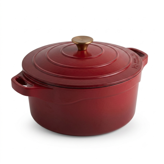 Cooking Pot 24 cm red