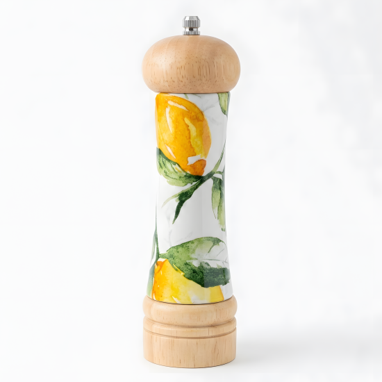 Lemon Pattern Spice Grinder
