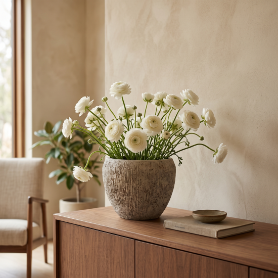 Porcelain Plant Pot Small