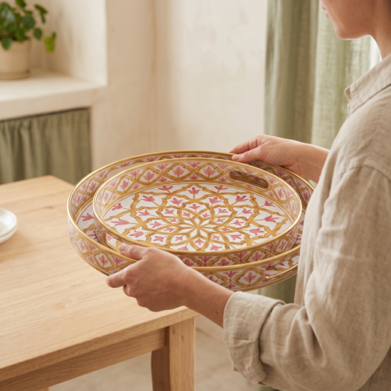 Tray Set 2 Pcs