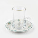 Tea Cup and Saucer Set - 6 Pcs