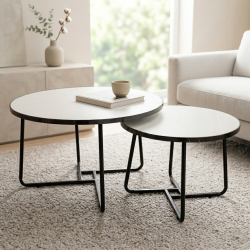 Metal Table Set 2 Pcs