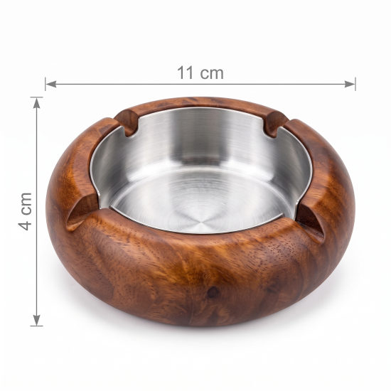 Wooden Ashtray Small