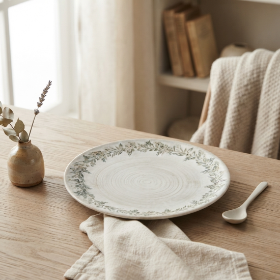 Oliva Round Plate Large