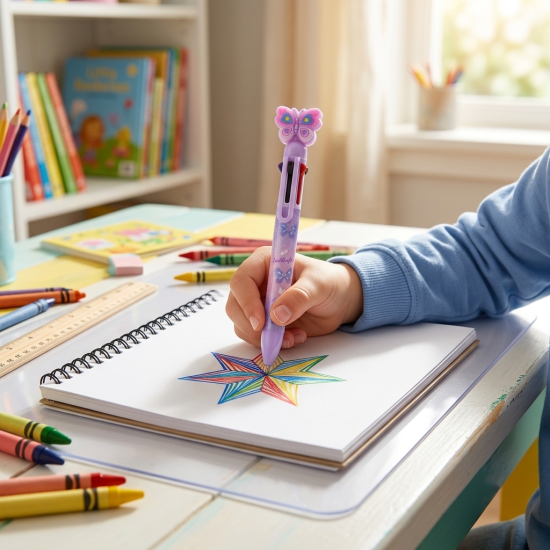 Pen With A Toy Head