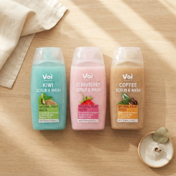Voi Body Scrub And Wash 400 ml