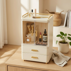 Plastic Makeup Organizer