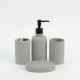 Ceramic Bathroom Set - 4 Pcs