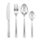 Silver Silverware Set 24 Pieces