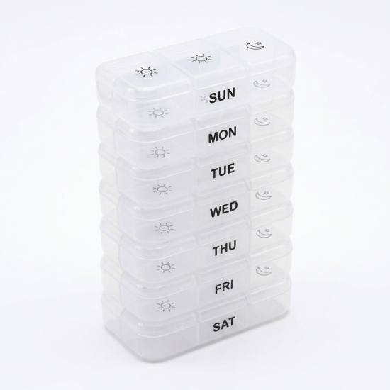 Plastic Medicine Organizer