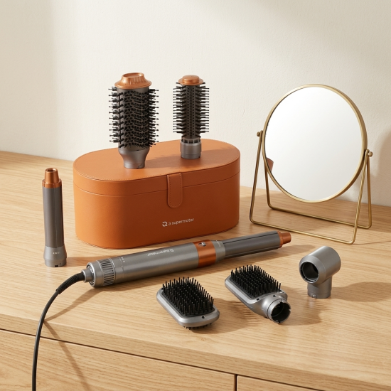 Enzo 6-in-1 Professional Hair Styling Brush