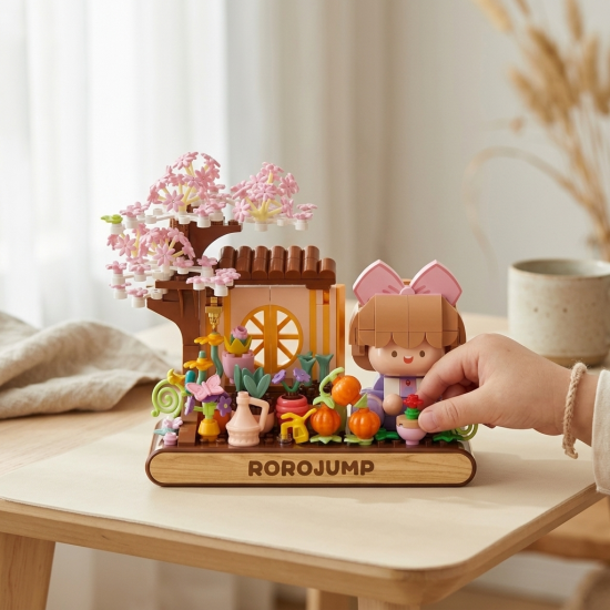 Dollhouse Set 423 Pieces