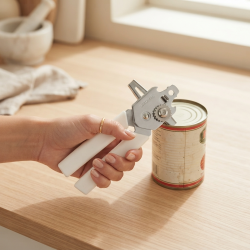 Al Saif White Handle Can Opener