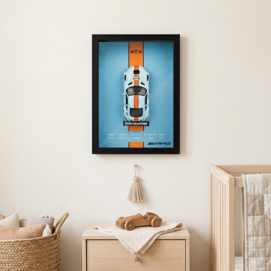 Framed Model Car Scale 1:32