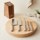 Knife Set With Wooden Stand 6 Pieces 