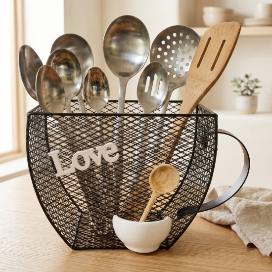 Metal Utensil Holder